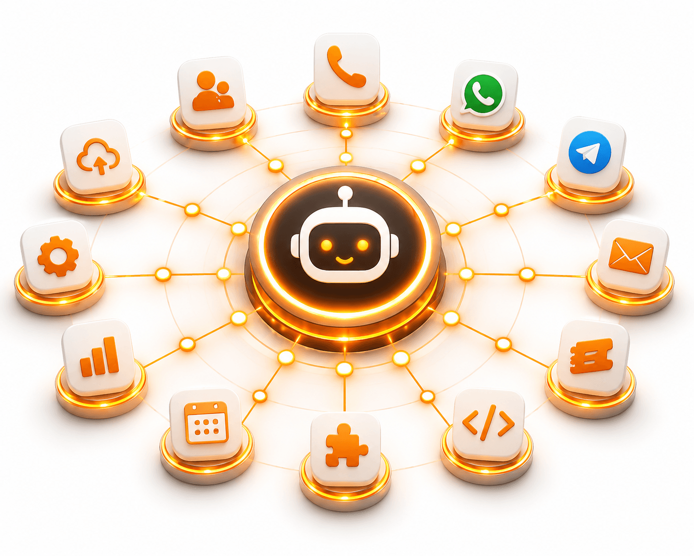 Integrazioni disponibili di Agent24 con centralini, CRM e strumenti aziendali